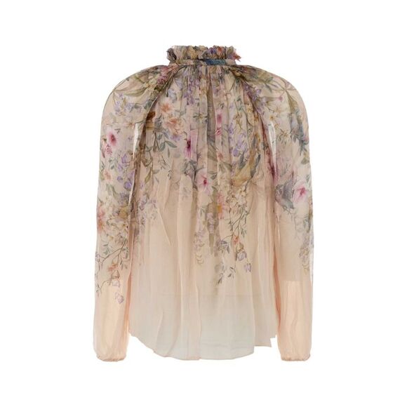 Zimmermann Women Printed Crepe Rebellion Blouse - Picture 2 of 2